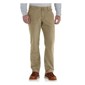 Carhartt BN2291 M Rugged Flex Relaxed Fit Work Pants Khaki 38x30